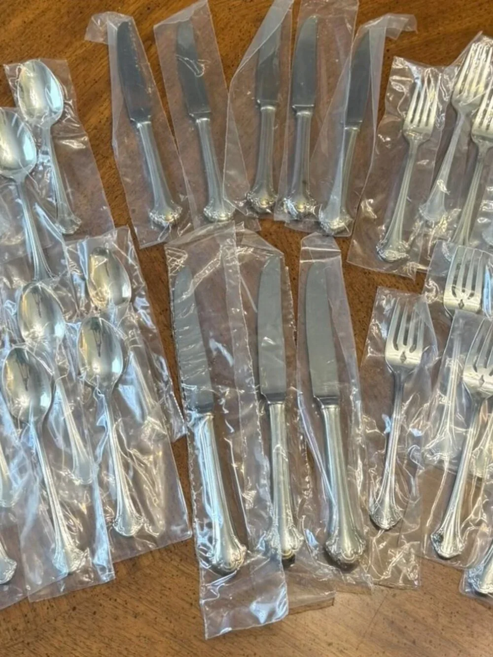 Towle Boston Chippendale Silverplate 40 Pc Flatware Set Service 8 NEW-Never Used